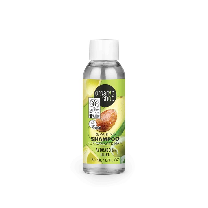 Sampon de par Organic Shop Avocado Olive, 50 ml