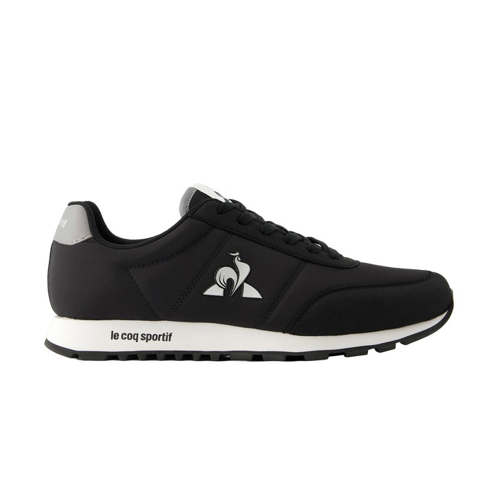 Pantofi sport barbati, Le coq sportif, Racerone_2, Negru, Negru
