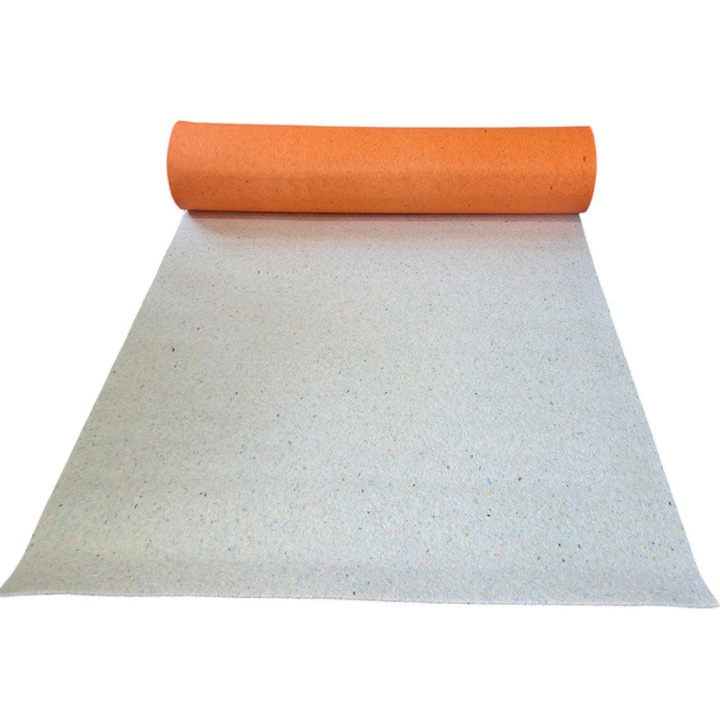 Suport pentru mocheta Underlay, Densitate 90 kg/mc, Grosime 8mm, Portocaliu, 1.37m x 11m