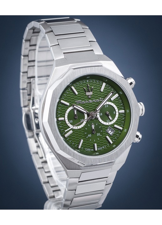 Ceas barbatesc Maserati, Otel inoxidabil, 10 ATM, Quartz, Multicolor