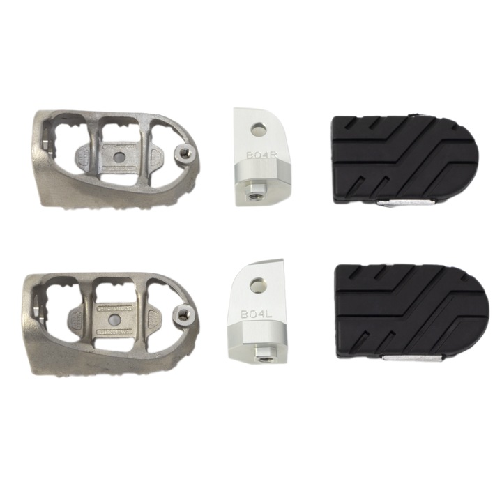 Suporturi pentru picioare ION, SW-MOTECH, Triumph Scrambler 1200 / Tiger 800 900 / Tiger Explorer, Negru