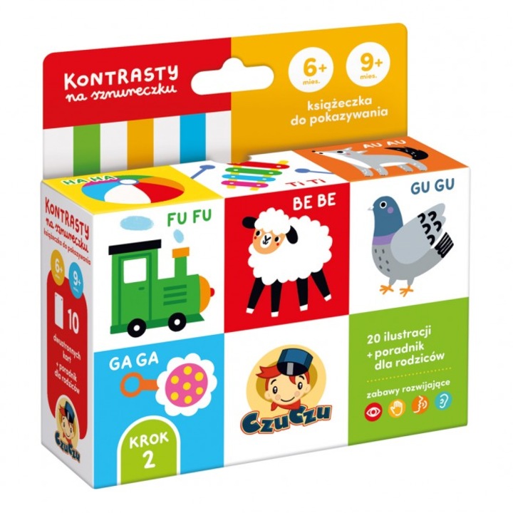 Set joc educativ pentru copii, Czu Czu, Multicolor