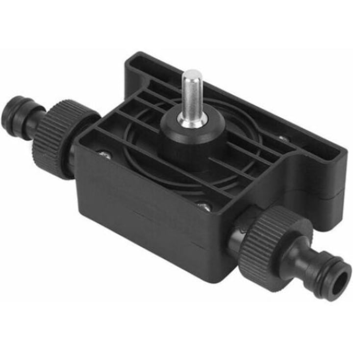 QttvbTna задвижвана от бормашина маслена помпа, преносима, черна, 106x37x64 mm