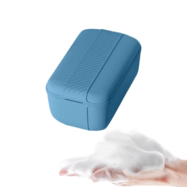 Многофункционална кутия за сапун, 5,23x4,84x2,55 инча, за дейности на открито