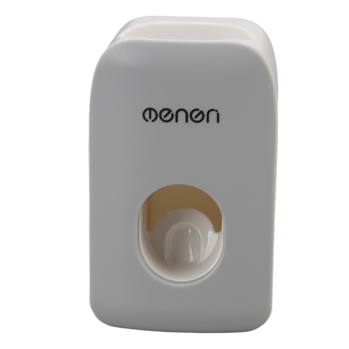 Falra szerelhető automata fogkrémadagoló, öntapadós tartóval fürdőszobába