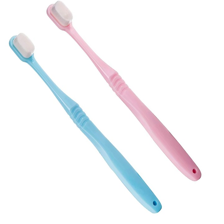 Klasszikus fogkefe, 20000 puha szál, érzékeny ínyre, hatékony tisztítás