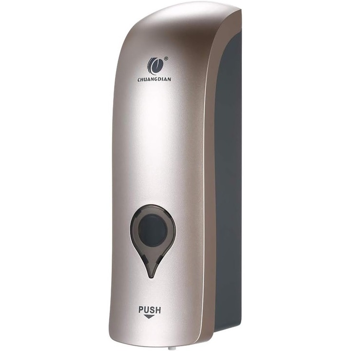 Szappan adagoló, ABS, Kézi, Falra szerelhető, 300 ml, Többszínű