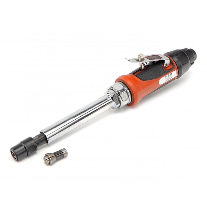 Пневматична полираща машина, HBM Machines, С шия от 125 мм и регулируема скорост