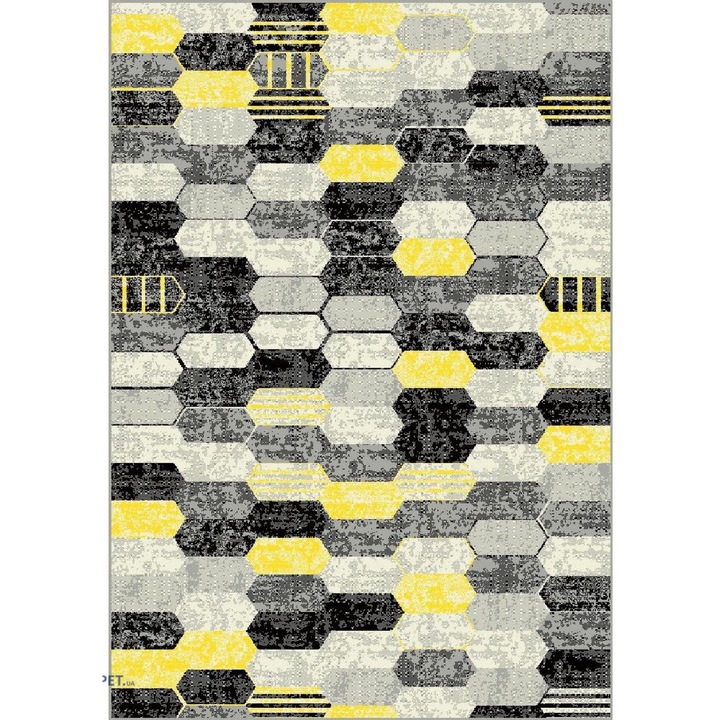 Modern szőnyeg, Home Vista, Kolibri 11203, szürke, 120x170 cm