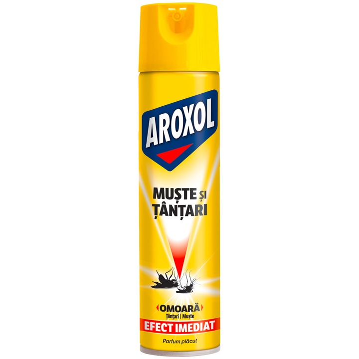 Spray impotriva mustelor si tantarilor Aroxol 400 ml