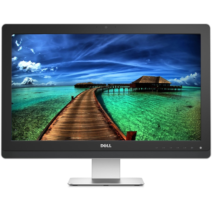 Monitor LED IPS UltraSharp Dell 23", Full HD, VGA, HDMI, DisplayPort, Negru, UZ2315H