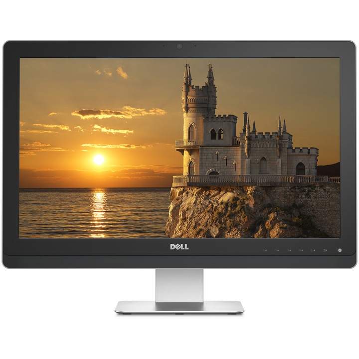 Dell UZ2315H UltraSharp IPS LED-es monitor, 23", Full HD, VGA, HDMI, DisplayPort, Fekete