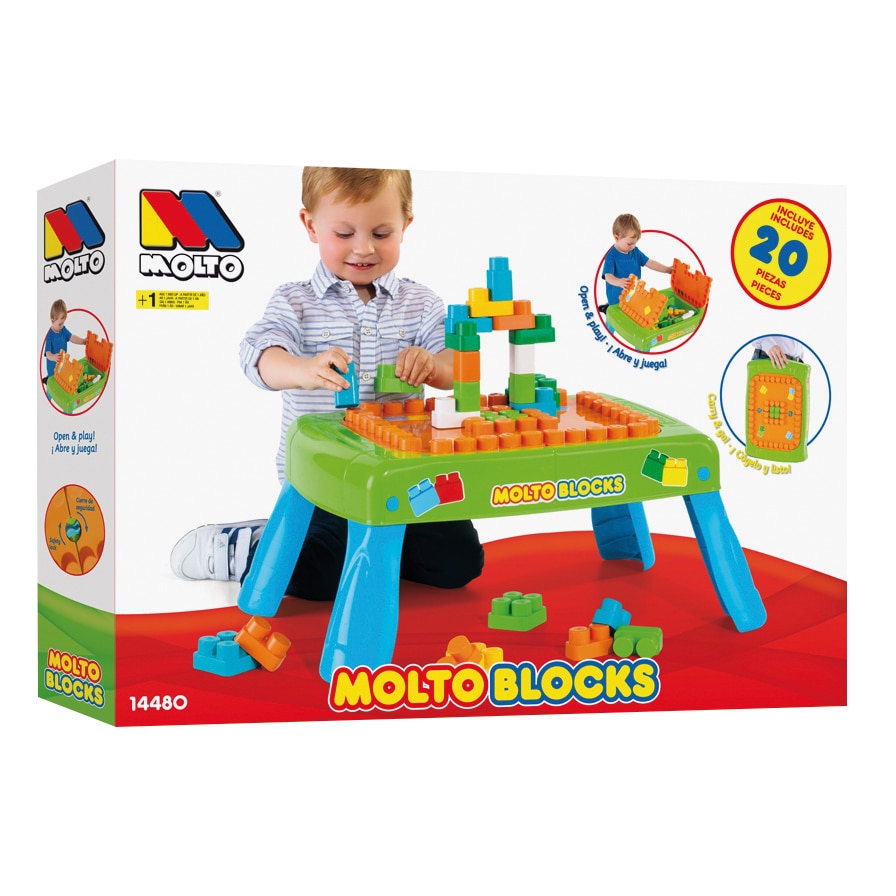 Masuta pliabila Molto cu 20 cuburi