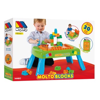 Masuta pliabila Molto cu 20 cuburi Masuta pliabila Molto cu 20 cuburi