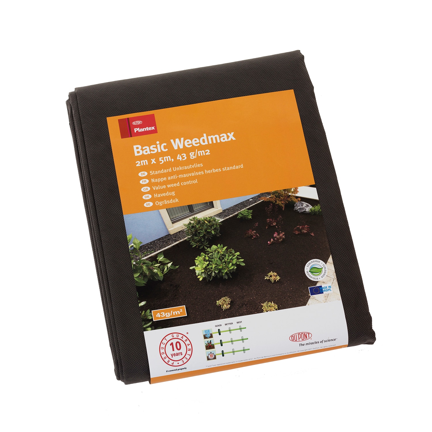 Membrana anti-buruieni DuPont Weedmax Basic 43g/mp, 2x5 m