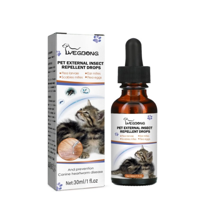 Капки против бълхи, кърлежи и въшки за домашни любимци, Ефективен контрол на вредителите