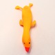 Jucarie squeeze, model rata, Antistres, galben, 13 cm, pentru copii, Dalimag
