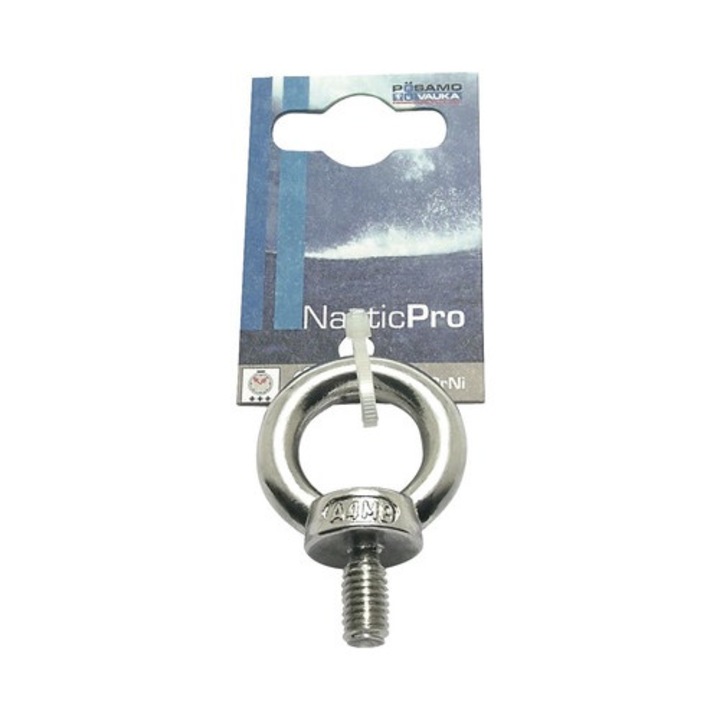 Surub Metric Cu Inel De Ridicare Nautic Pro M10 Din580 Inox A4