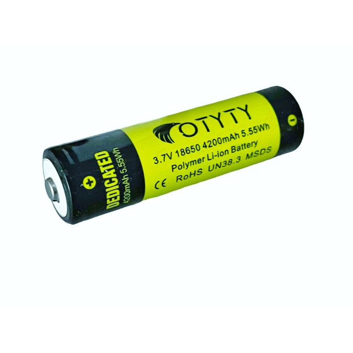 Acumulator Li-Ion 18650, 4200 mAh, 5, 55 Wh, 3, 7V