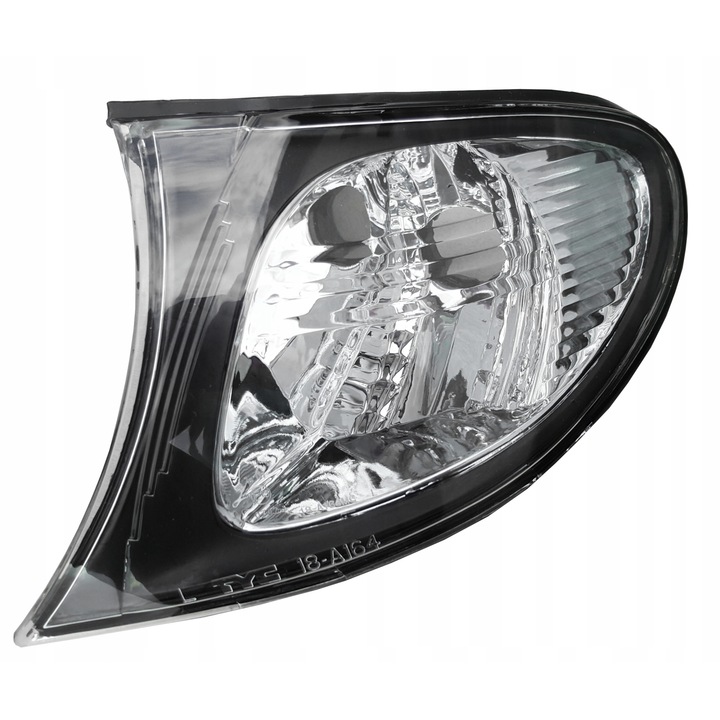 Bal irányjelző, Kompatibilis BMW 3 E46 2001-2005, Műanyag, Átlátszó