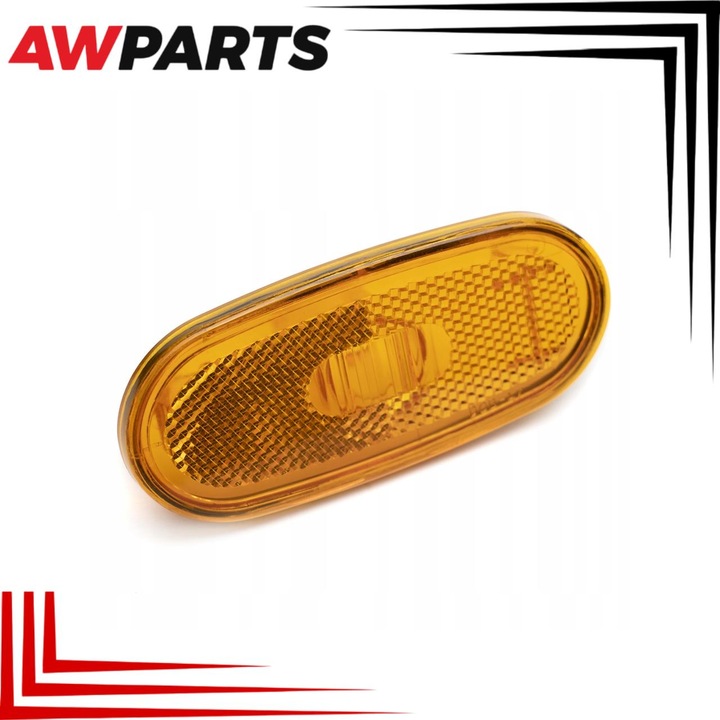 Lampa Laterala, Compatibil Cu Mercedes Sprinter 906 2006-2017, Volkswagen Crafter 2006-2017, Plastic, Portocaliu