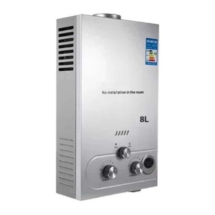 Incalzitor instant apa, 8L/min, inox, afisaj LED, 16kW, montare pe perete