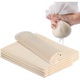 Set 5 Strecuratori Alimente Lichide JENUOS, Nylon, Alb, 50x50cm