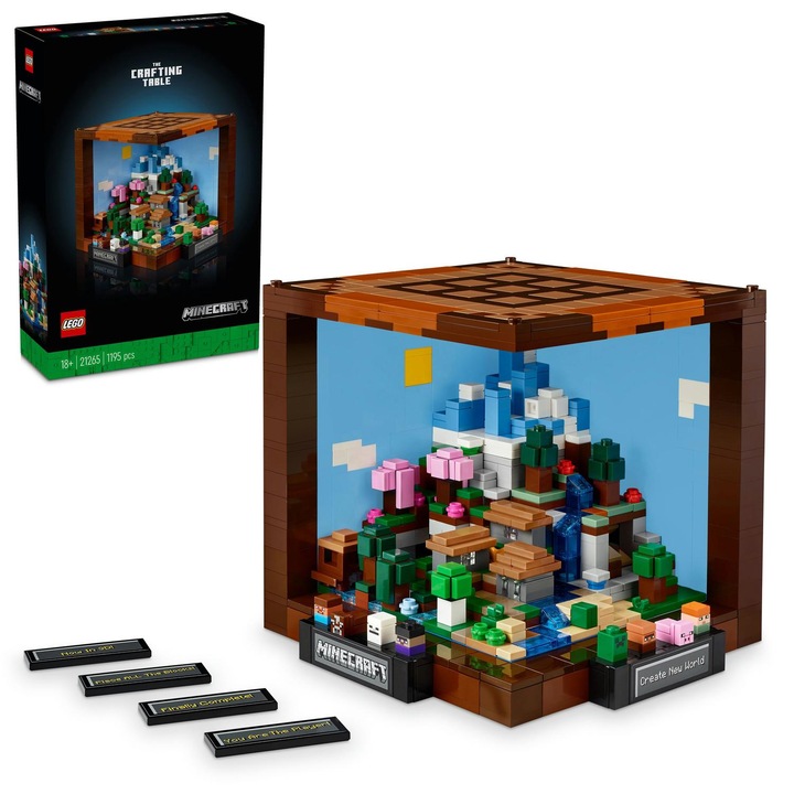 LEGO® Minecraft - Работна маса 21265, 1195 части