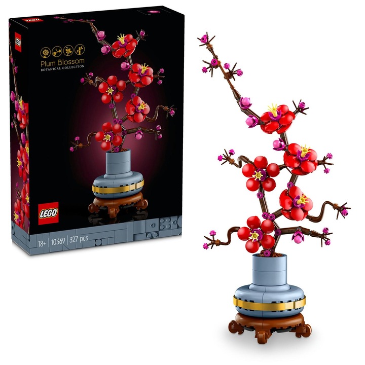 LEGO® Icons - Сливови цветове 10369, 327 части