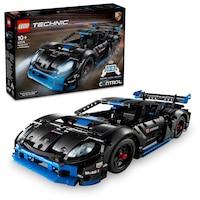 Set de constructie LEGO® Technic - Masina de curse Porsche GT4 e-Performance 42176, 838 piese, Masina cu Telecomanda din Aplicatie, Jucarii pentru Baieti si Fete de 10 ani, Cadouri pentru Copii Pasionati de Jocuri cu Masini