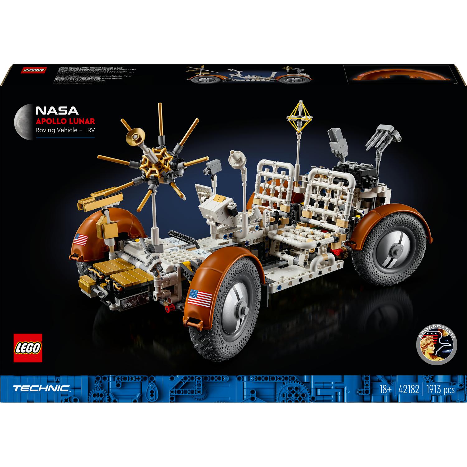 LEGO® Technic - Roverul selenar din misiunile NASA Apollo 42182