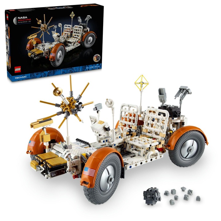 LEGO® Technic - NASA Apollo Lunar Roving Vehicle - LRV 42182, 1913 части