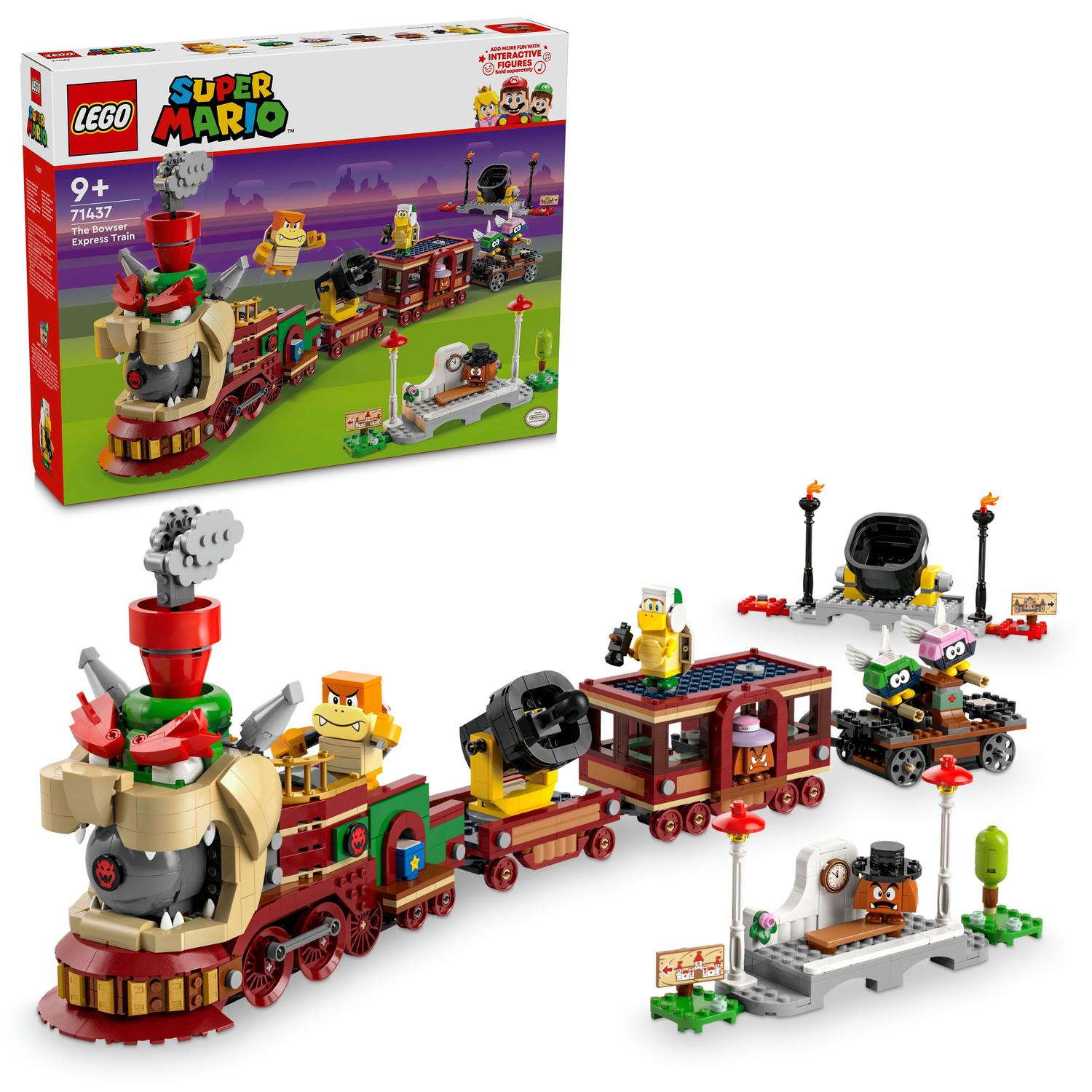 LEGO® Super Mario™ - Expresul Bowser 71437, 1392 piese