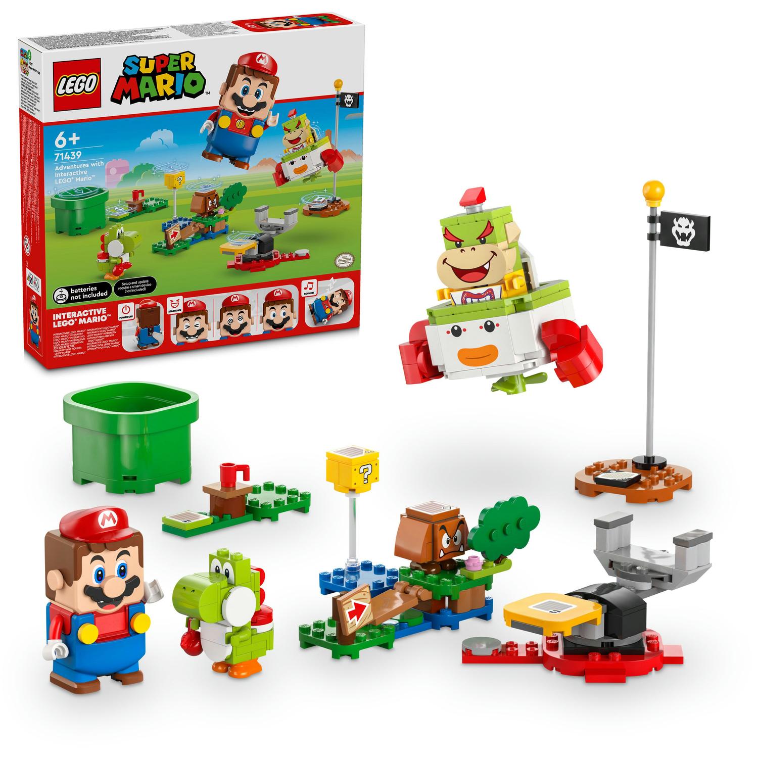 LEGO® Super Mario™ - Aventuri cu LEGO® Mario™ interactiv 71439, 218 piese