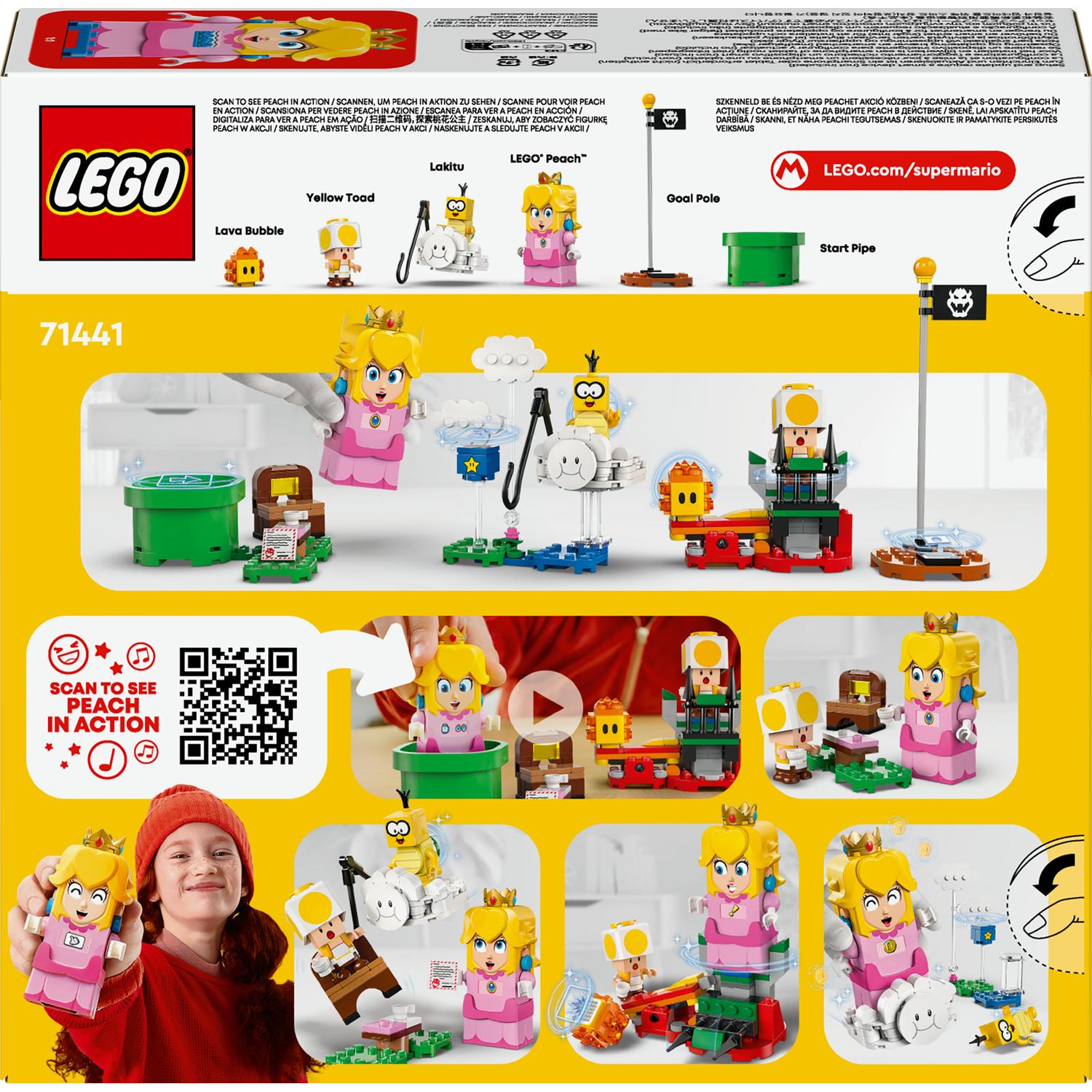 LEGO® Super Mario™ - Aventuri cu LEGO® Peach™ interactiva 71441
