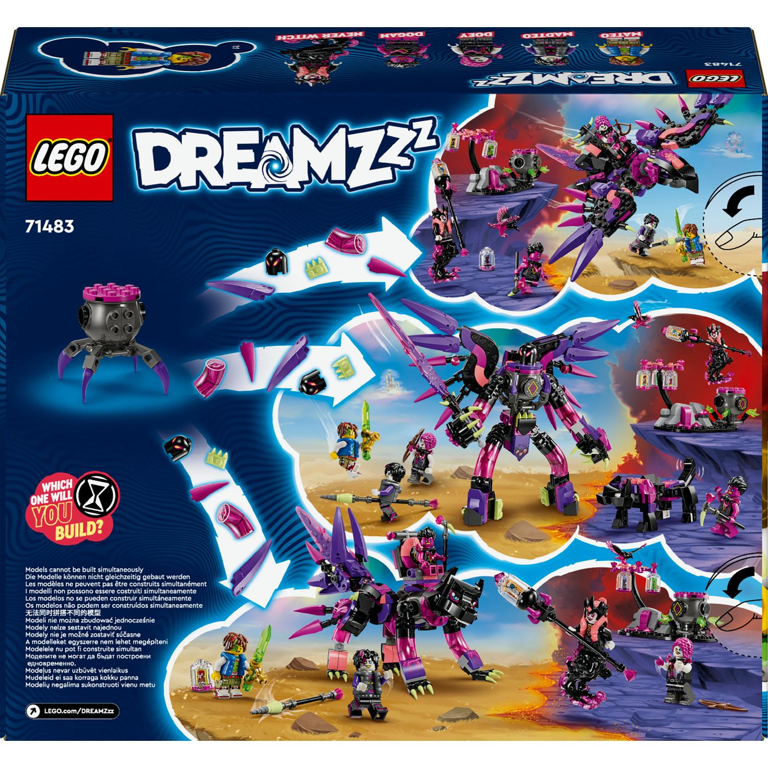KMNZ WAVE ＆ KMNREVIVAL セット LEGO® DREAMZzz - Creaturile de cosmar ale vrajitoarei din Never