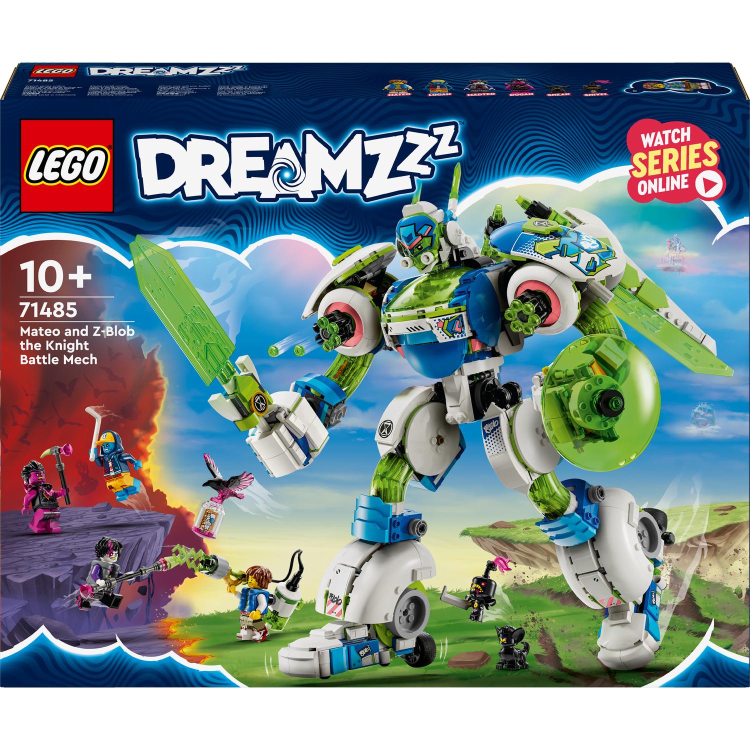 LEGO® DREAMZzz - Robotul de lupta al lui Mateo si al Cavalerului Z LEGO® DREAMZzz - Robotul de lupta al lui Mateo si al Cavalerului Z