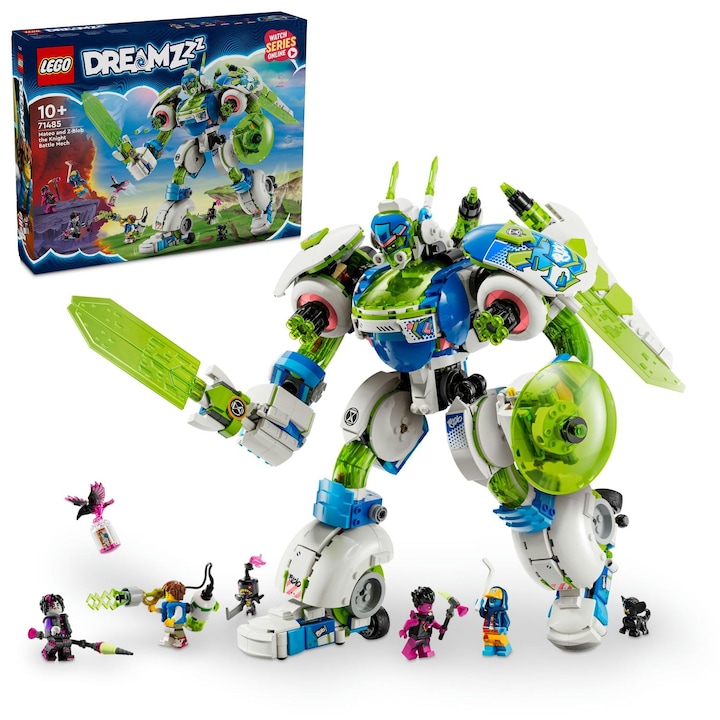 LEGO® DREAMZzz - Бойният робот на Матео и Knight Z-Blob 71485, 1333 части