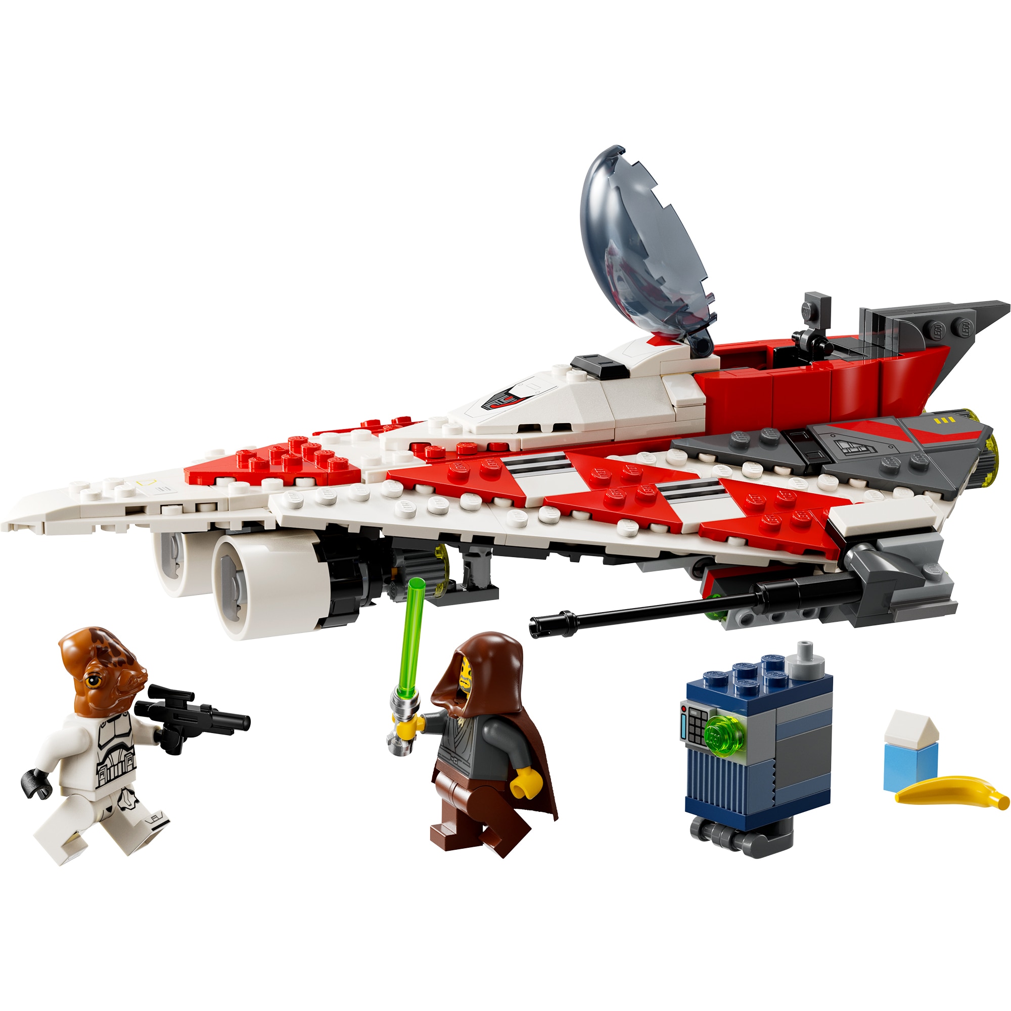 LEGO® Star Wars TM - Nava stelara a lui Jedi Bob 75388, 305 piese