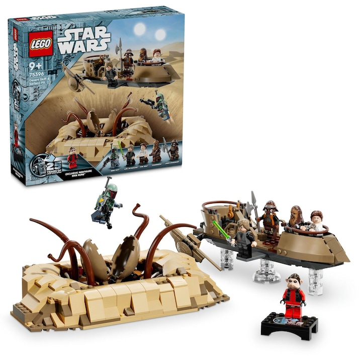 LEGO® Star Wars TM - Пустинен скиф и ямата на Сарлак 75396, 558 части