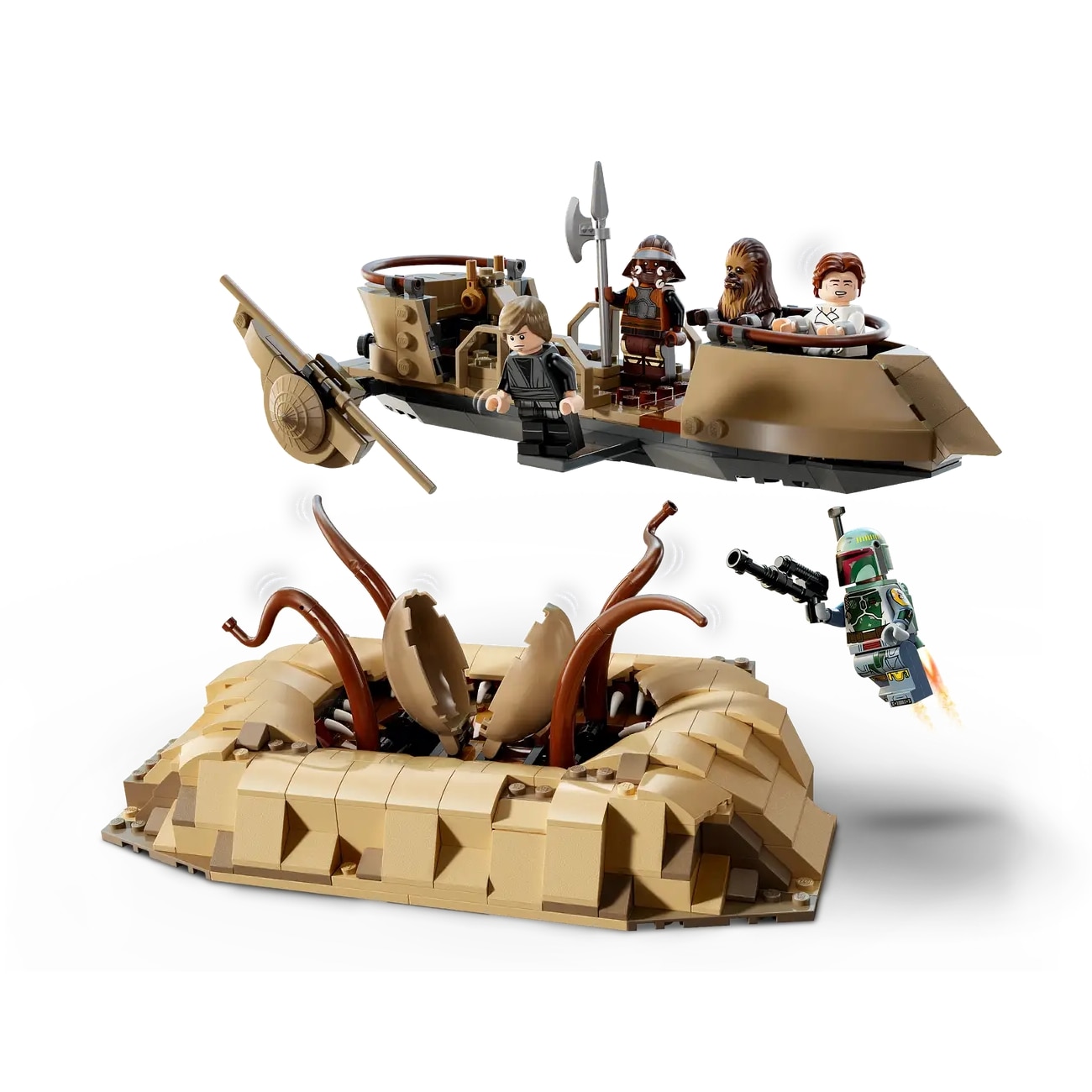 LEGO® Star Wars TM - Schif de desert si Groapa lui Sarlacc 75396