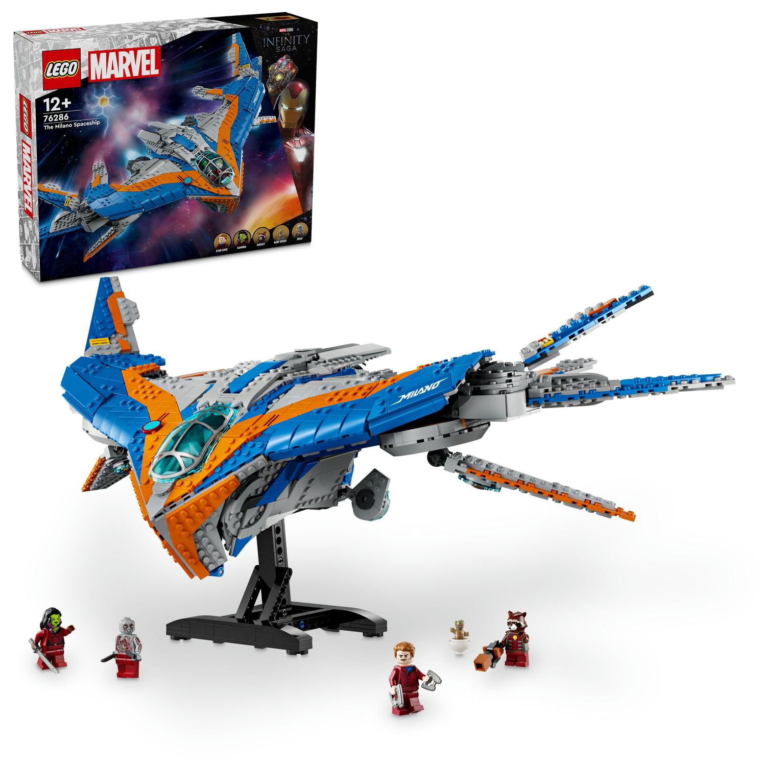 LEGO® Marvel - Gardienii Galaxiei: Milano 76286, 2090 piese - eMAG.ro