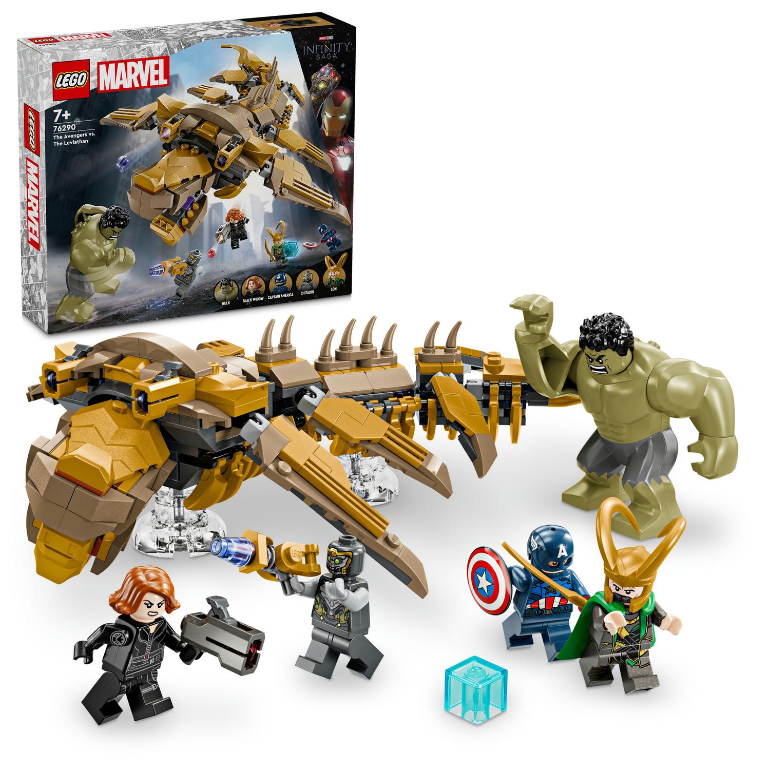 LEGO® Marvel - Razbunatorii vs. Leviathan 76290, 347 piese - eMAG.ro