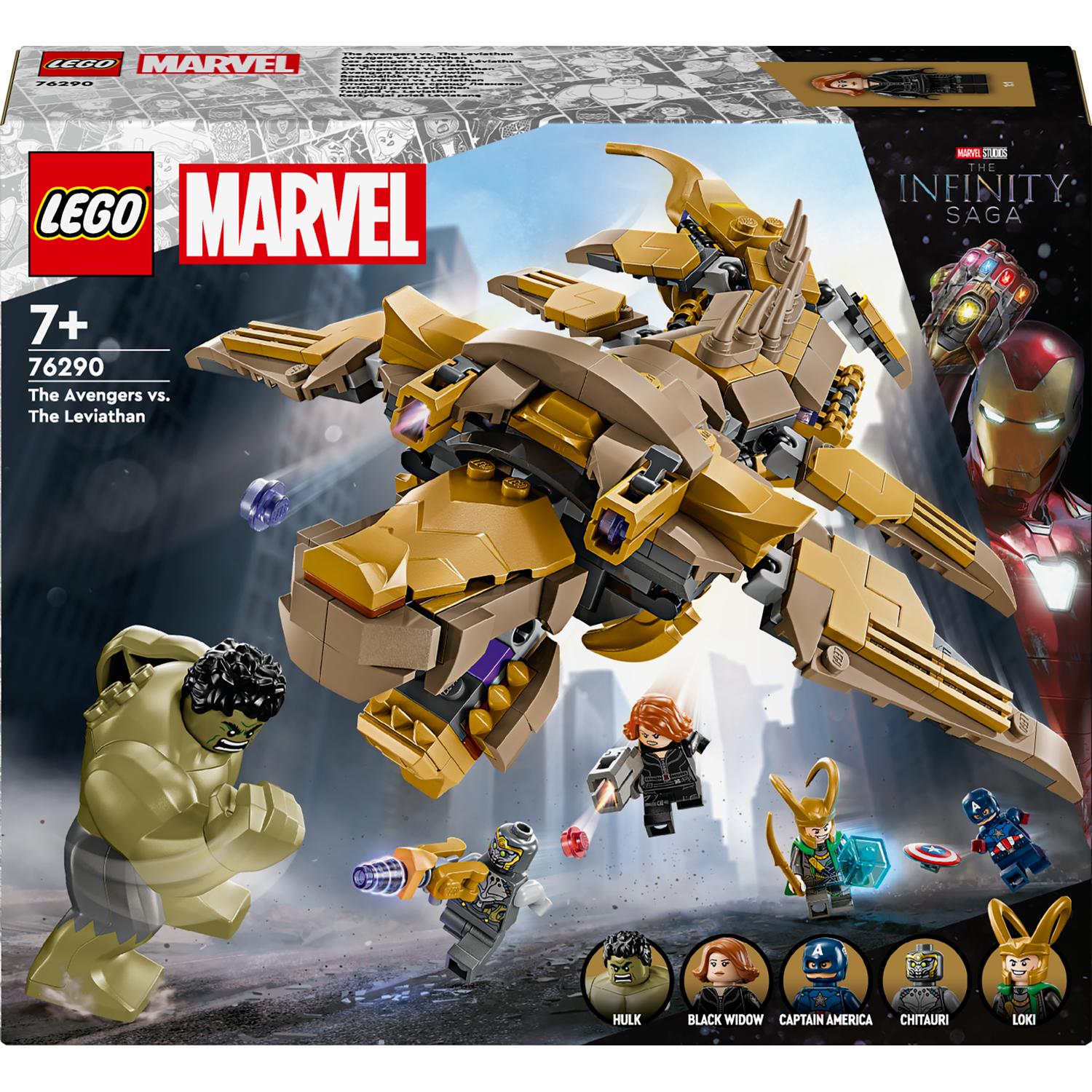 LEGO® Marvel - Razbunatorii vs. Leviathan 76290, 347 piese - eMAG.ro