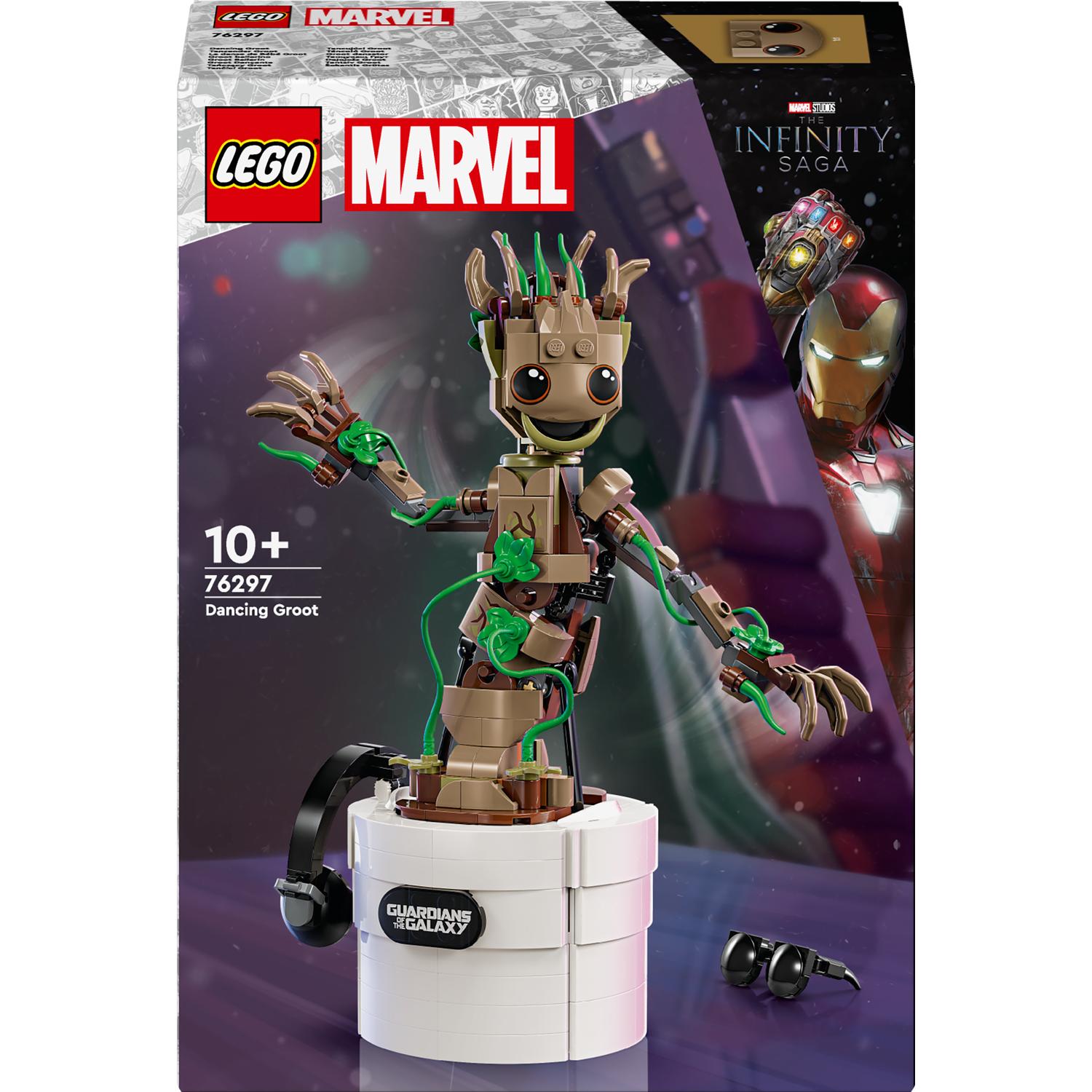 LEGO® Marvel - Groot dansator 76297, 459 piese - eMAG.ro