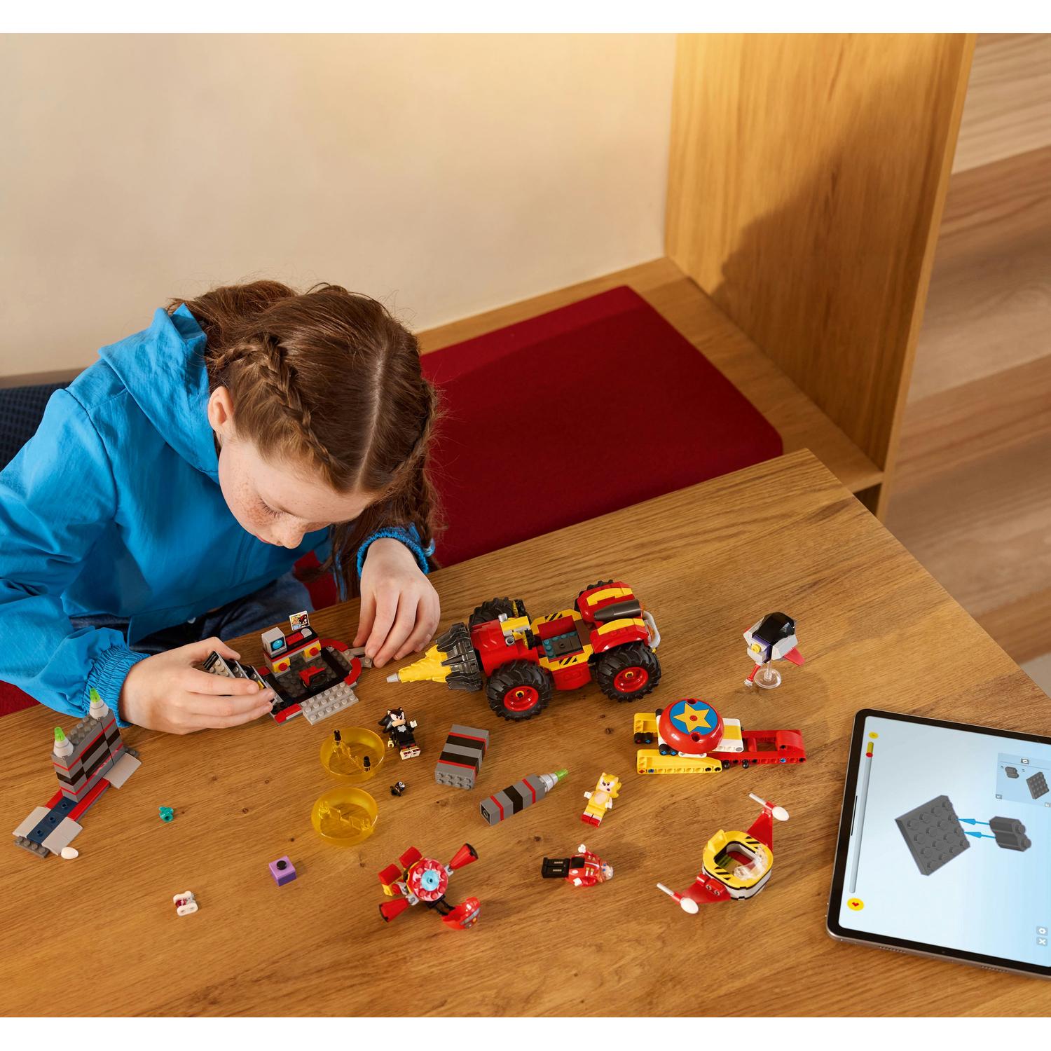LEGO® Sonic - Super Sonic vs. Egg Drillster 76999, 590 piese - eMAG.ro