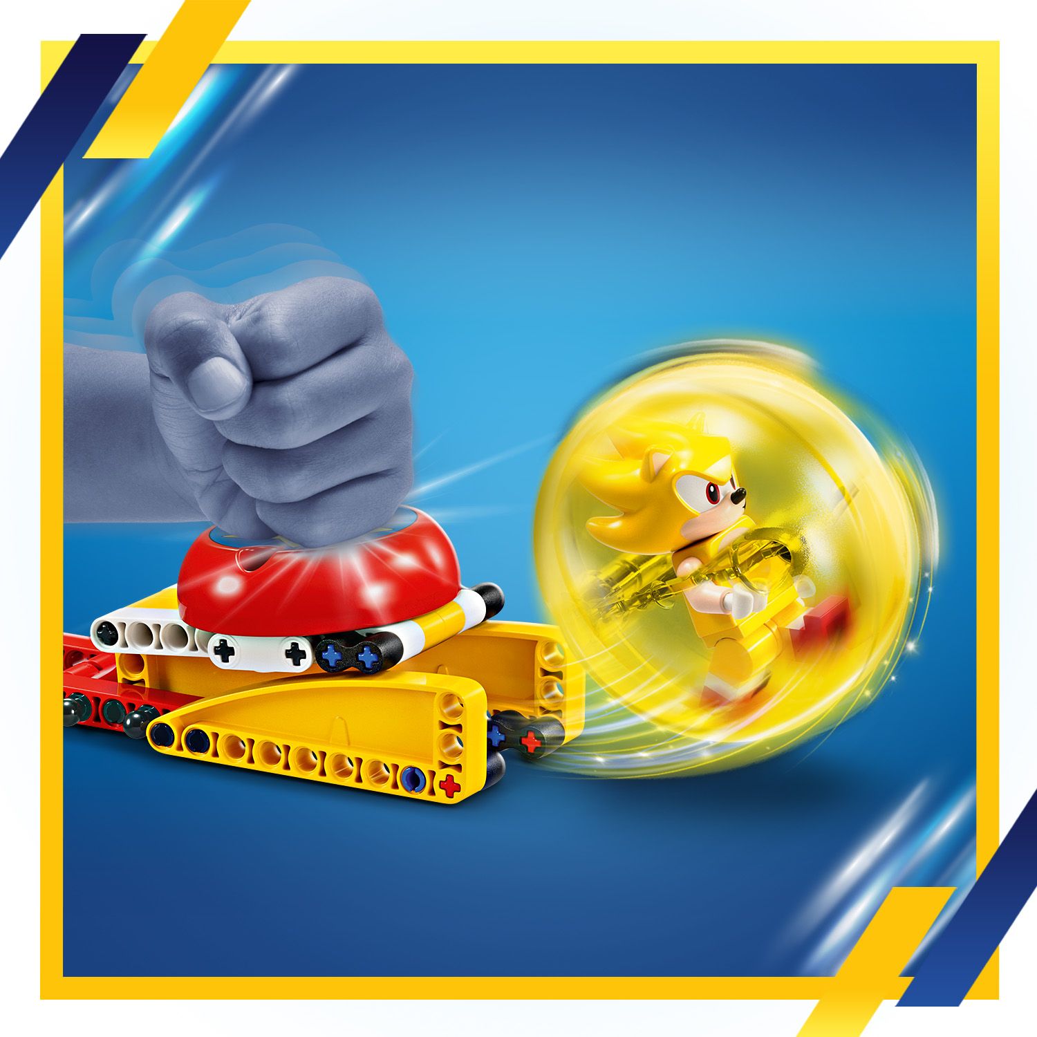 LEGO® Sonic - Super Sonic vs. Egg Drillster 76999, 590 piese