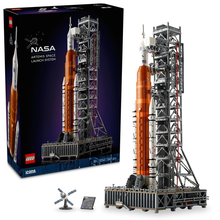 LEGO® Icons - Космическа система за изстрелване Artemis на NASA 10341, 3601 части
