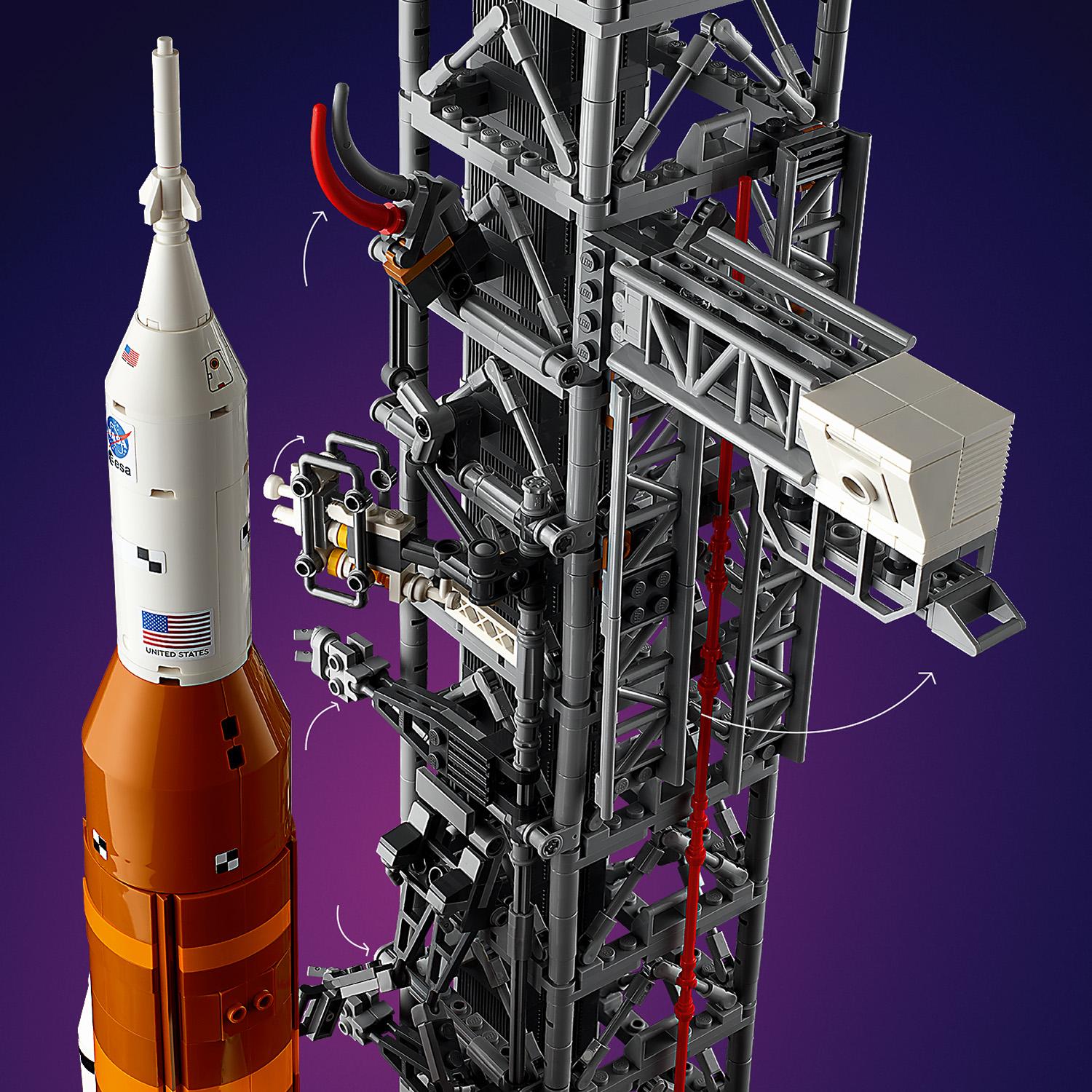 LEGO® Icons - Sistemul de lansare spatiala Artemis al NASA 10341
