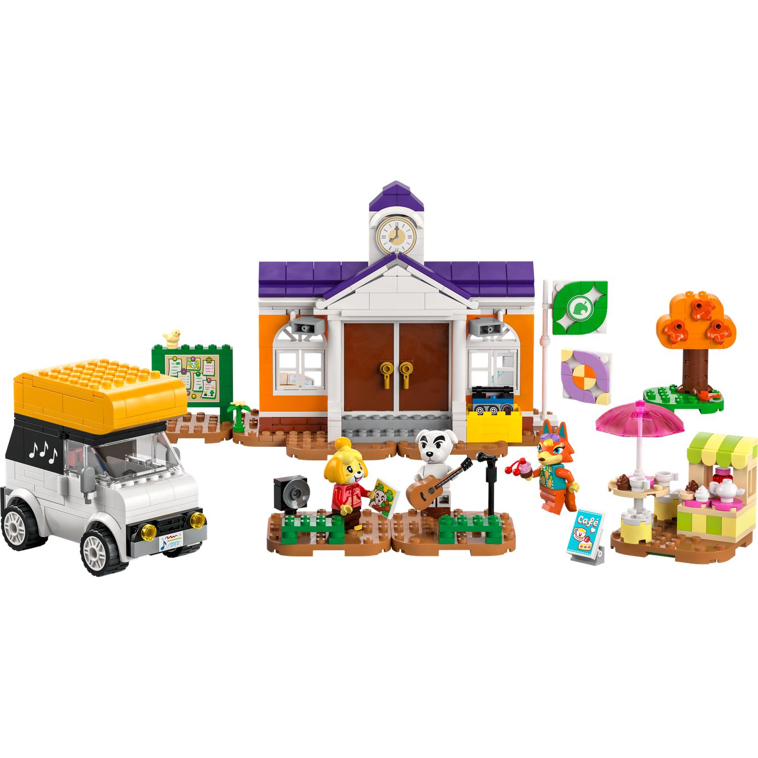 LEGO® Animal Crossing™ - Concertul lui K.K. la Plaza 77052, 550